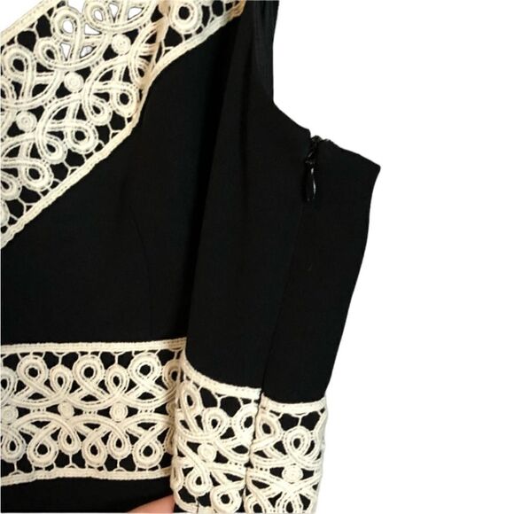 Ann Taylor black and white slip dress‎ - Picture 3 of 8